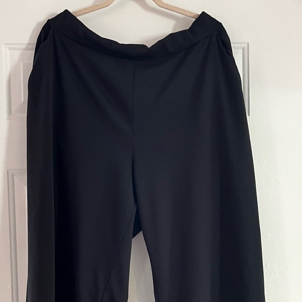 Wide leg dress pants